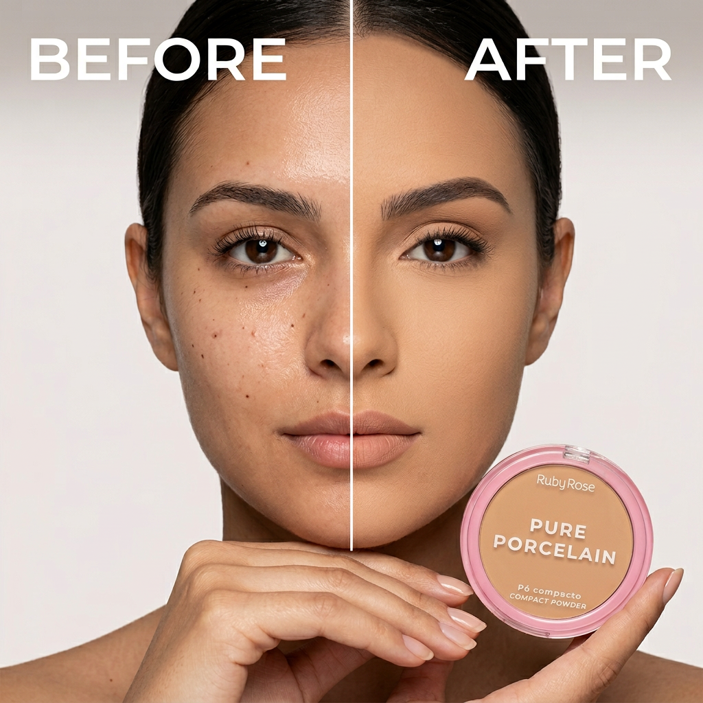 Pure Porcelain Compact Powder - P40