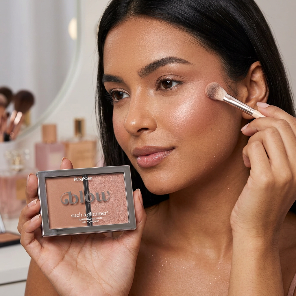 Blow Such A Glimmer! Duo Highlighter - Like Glitter In The Air