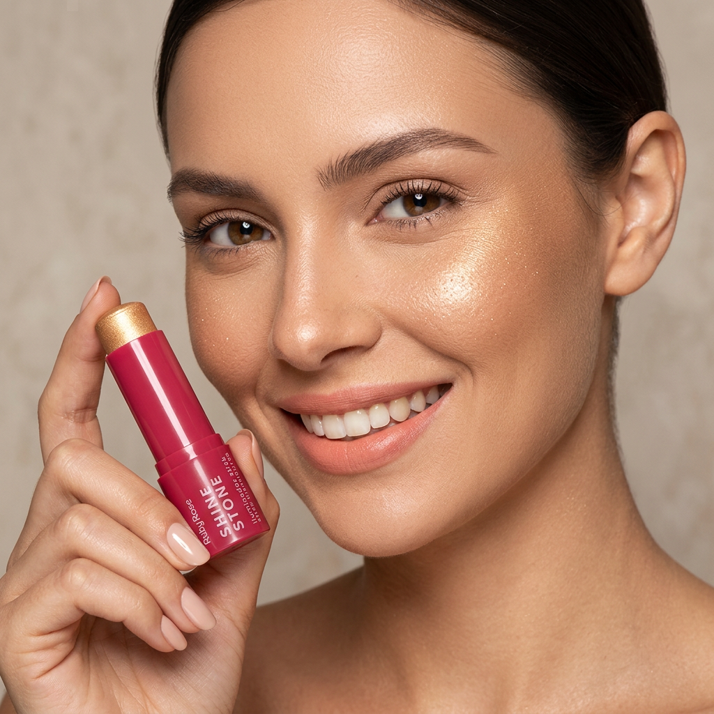 Shine Stone Stick Highlighter - Carnelian Glow