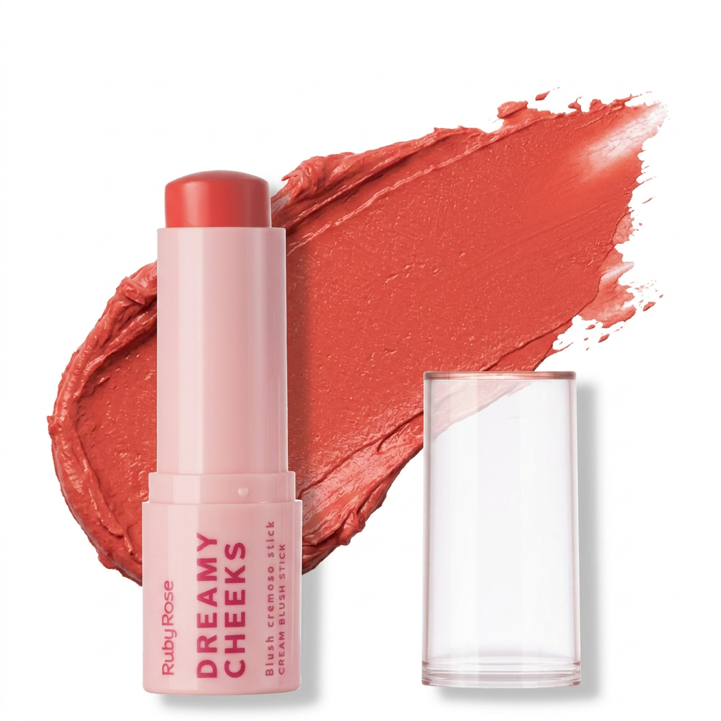 Dreamy Cheeks Cream Blush Stick - Solar Orange
