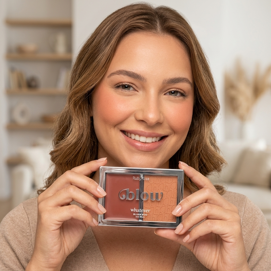 Blow Whatever Blush Duo - Morning Routine