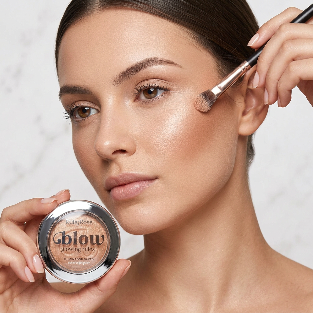 Blow Glowing Rules Baked Highlighter - Golden Boundaries