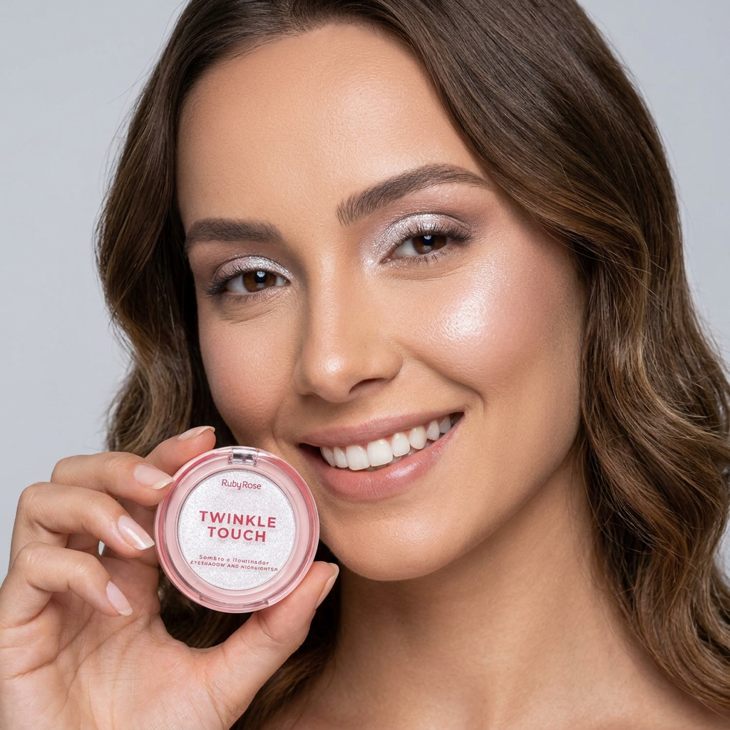 Twinkle Touch Eyeshadow And Highlighter - Ice Glow