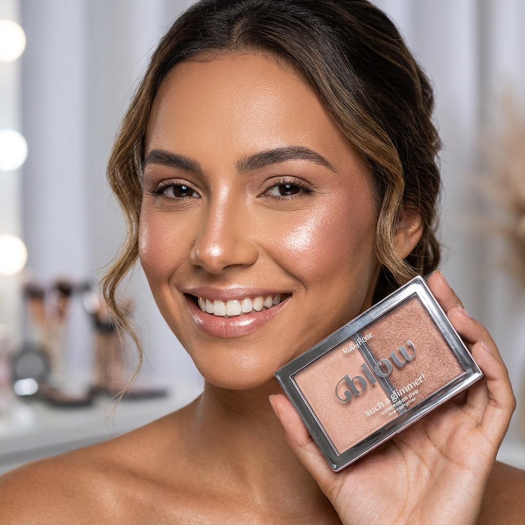 Blow Such A Glimmer! Duo Highlighter - Like A Gold Ring