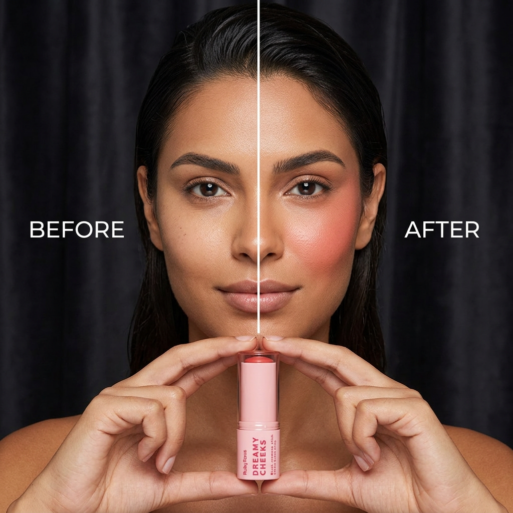 Dreamy Cheeks Cream Blush Stick - Solar Orange
