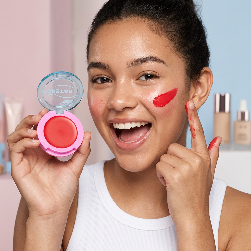Popstar Crazy Flush Creamy Blush - Ego