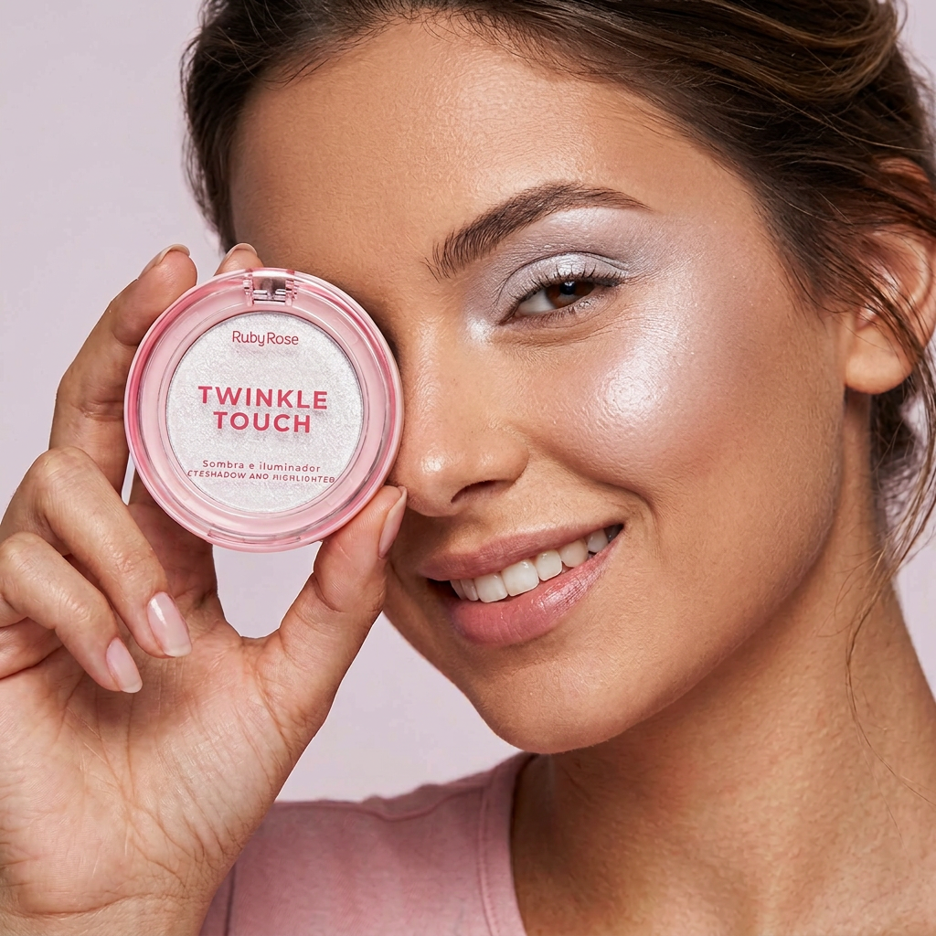 Twinkle Touch Eyeshadow And Highlighter - Ice Glow