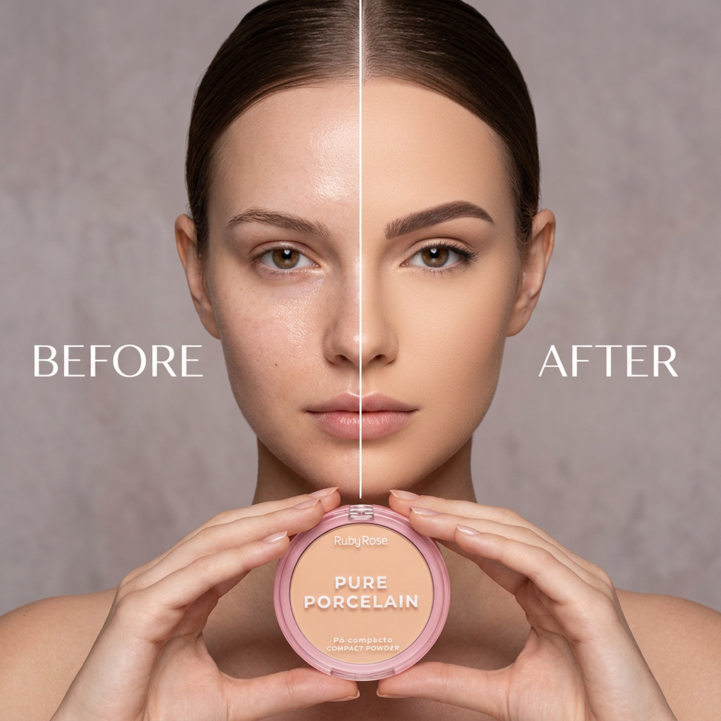 Pure Porcelain Compact Powder - P20