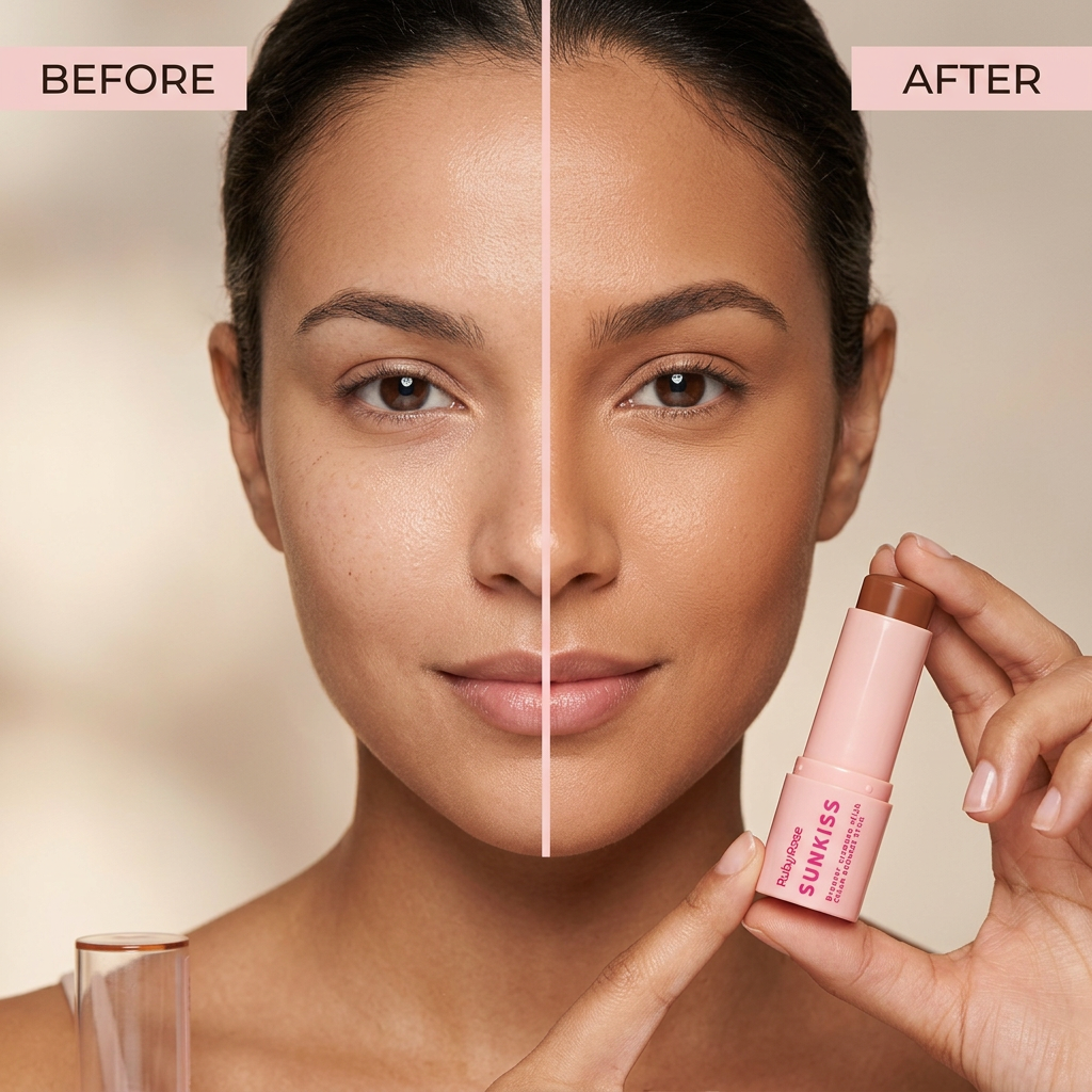 Sunkiss Cream Bronzer Stick - Warm Touch