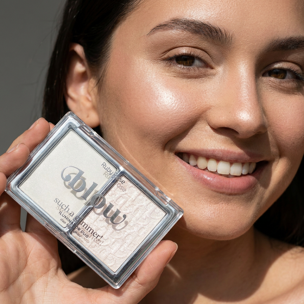 Blow Such A Glimmer! Duo Highlighter - Like Diamond