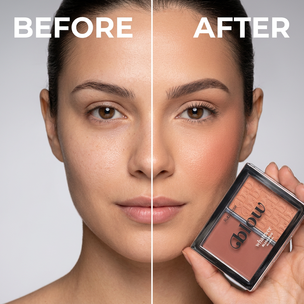 Blow Whatever Blush Duo - Morning Routine