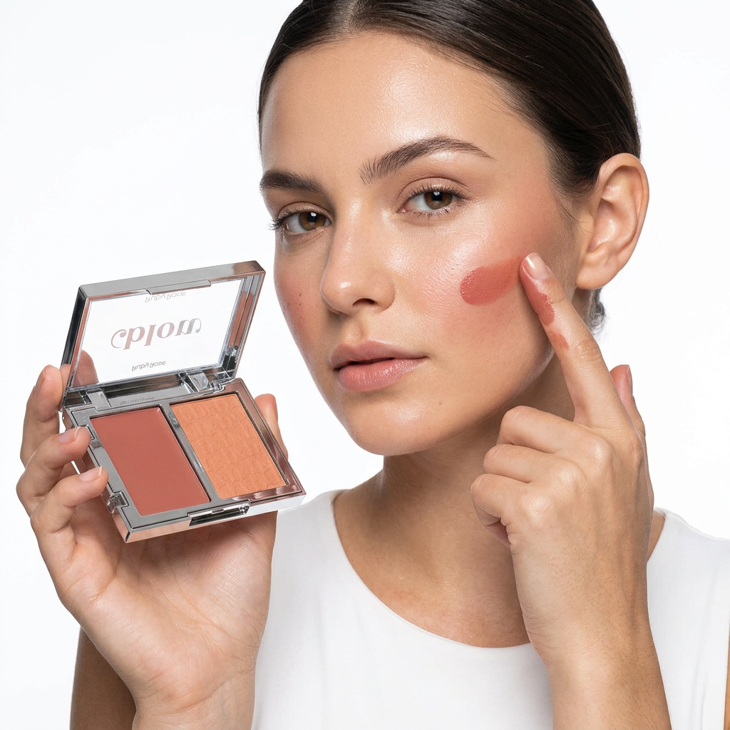 Blow Whatever Blush Duo - Morning Routine