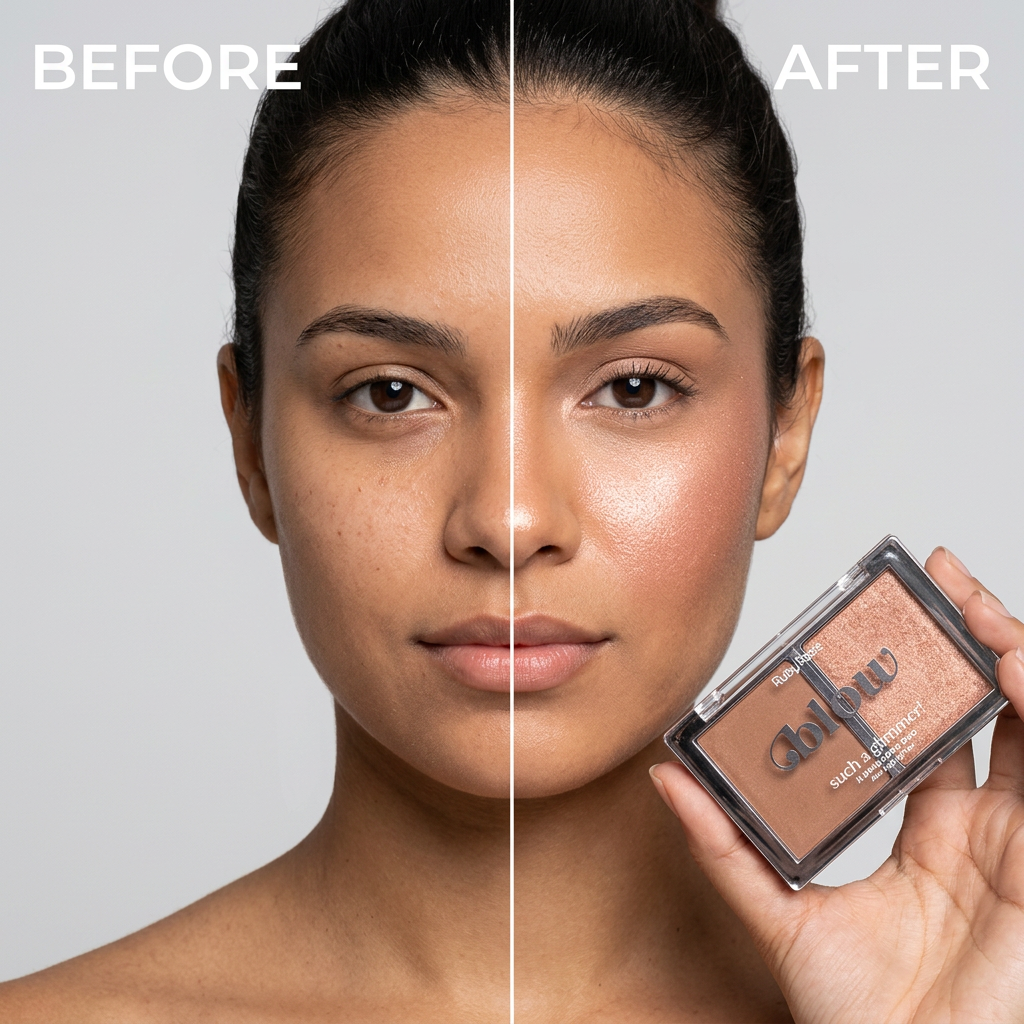 Blow Such A Glimmer! Duo Highlighter - Like A Gold Ring