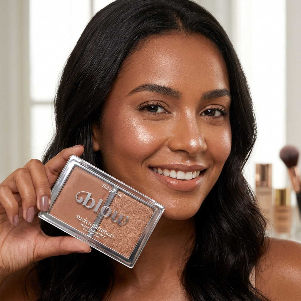 Blow Such A Glimmer! Duo Highlighter - Like A Gold Ring