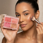 Blush & Shine Rose Gold Blush And Highlighter Palette