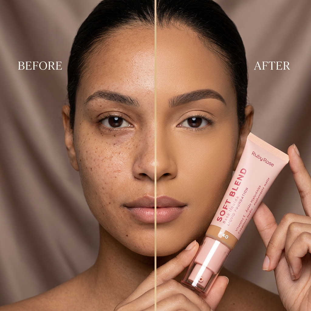 Soft Blend Liquid Foundation - F40