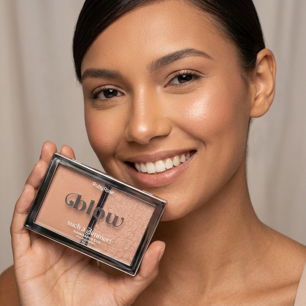 Blow Such A Glimmer! Duo Highlighter - Like Glitter In The Air