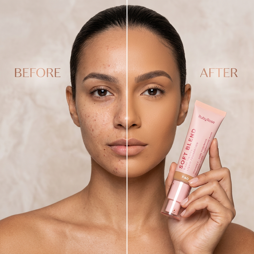 Soft Blend Liquid Foundation - F40