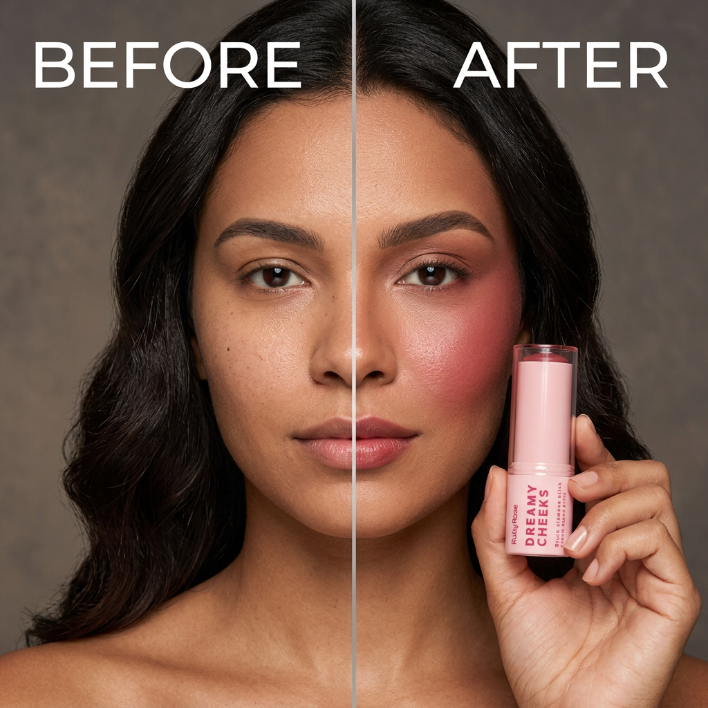 Dreamy Cheeks Cream Blush Stick - Frosted Rose