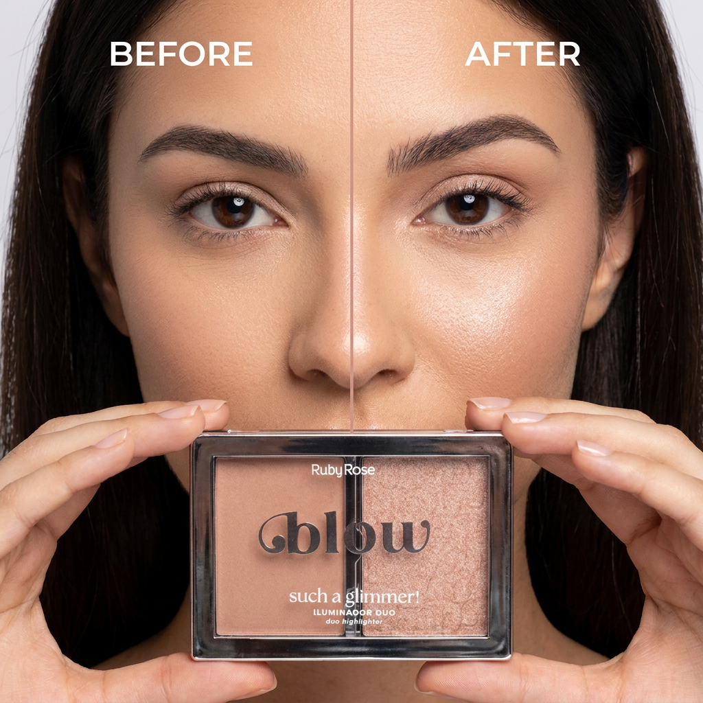 Blow Such A Glimmer! Duo Highlighter - Like Glitter In The Air