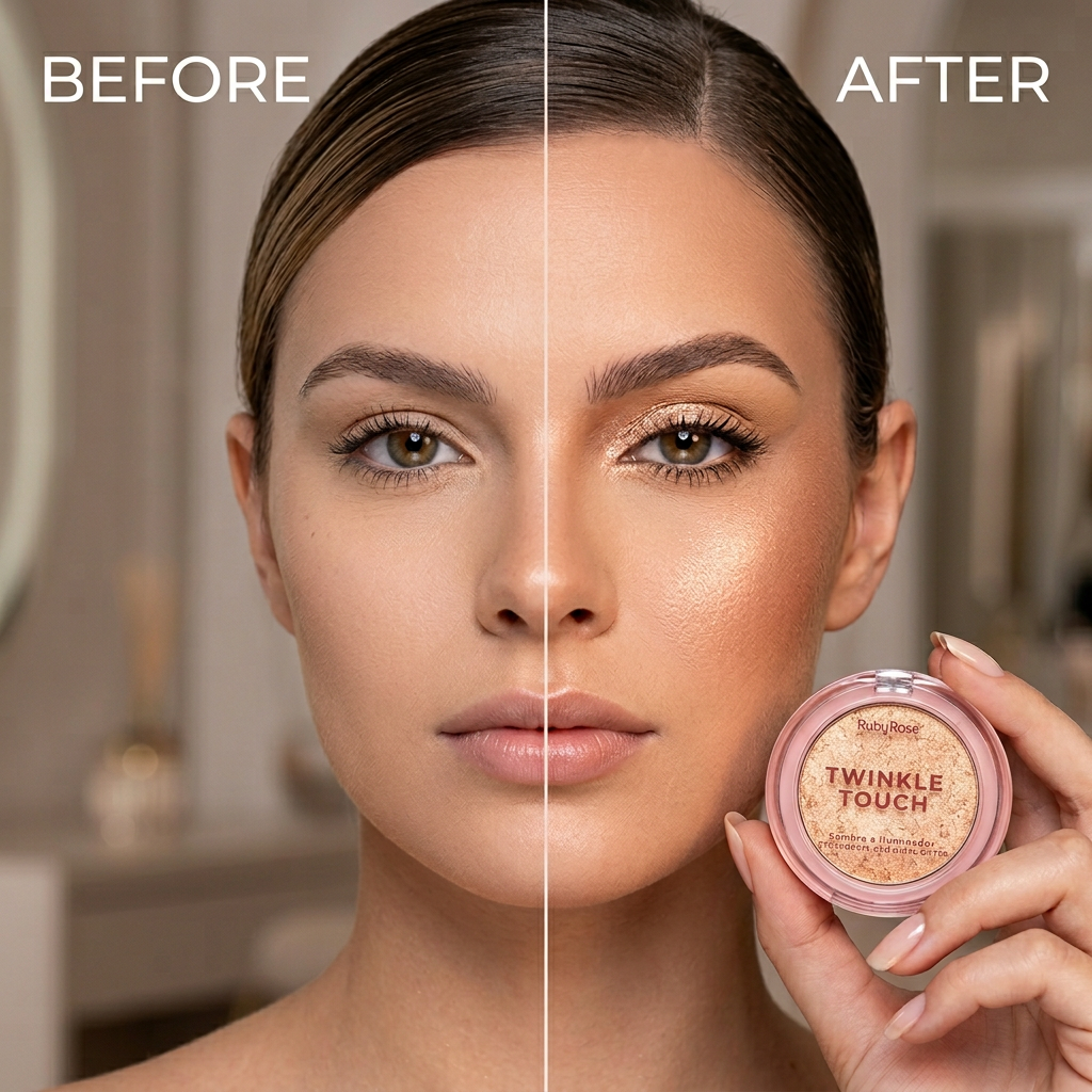 Twinkle Touch Eyeshadow And Highlighter - Golden Daze