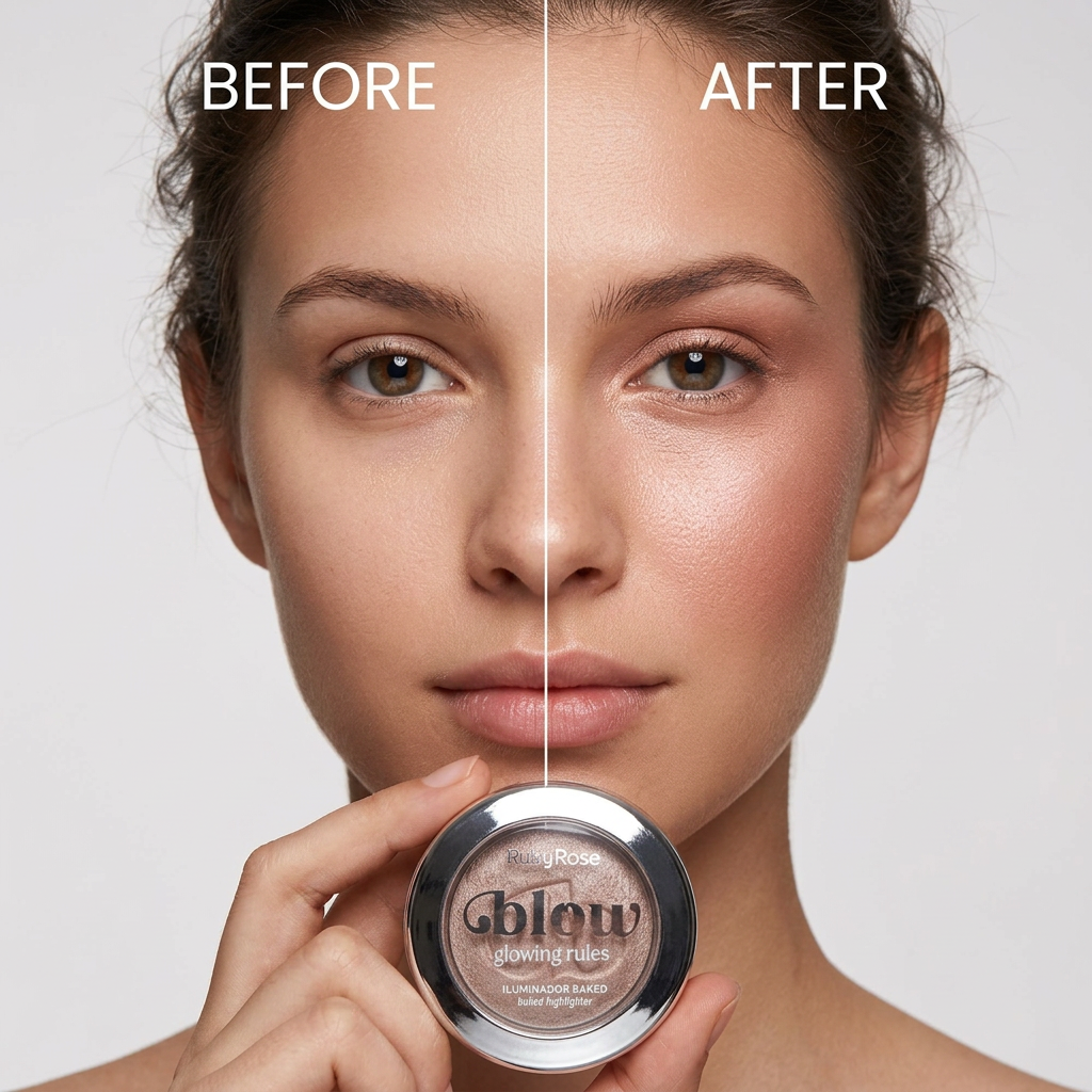 Blow Glowing Rules Baked Highlighter - Make Your Rules