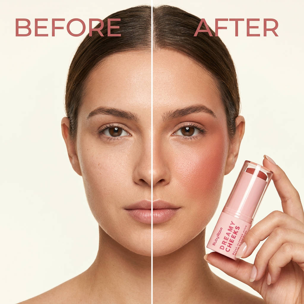 Dreamy Cheeks Cream Blush Stick - Frosted Rose