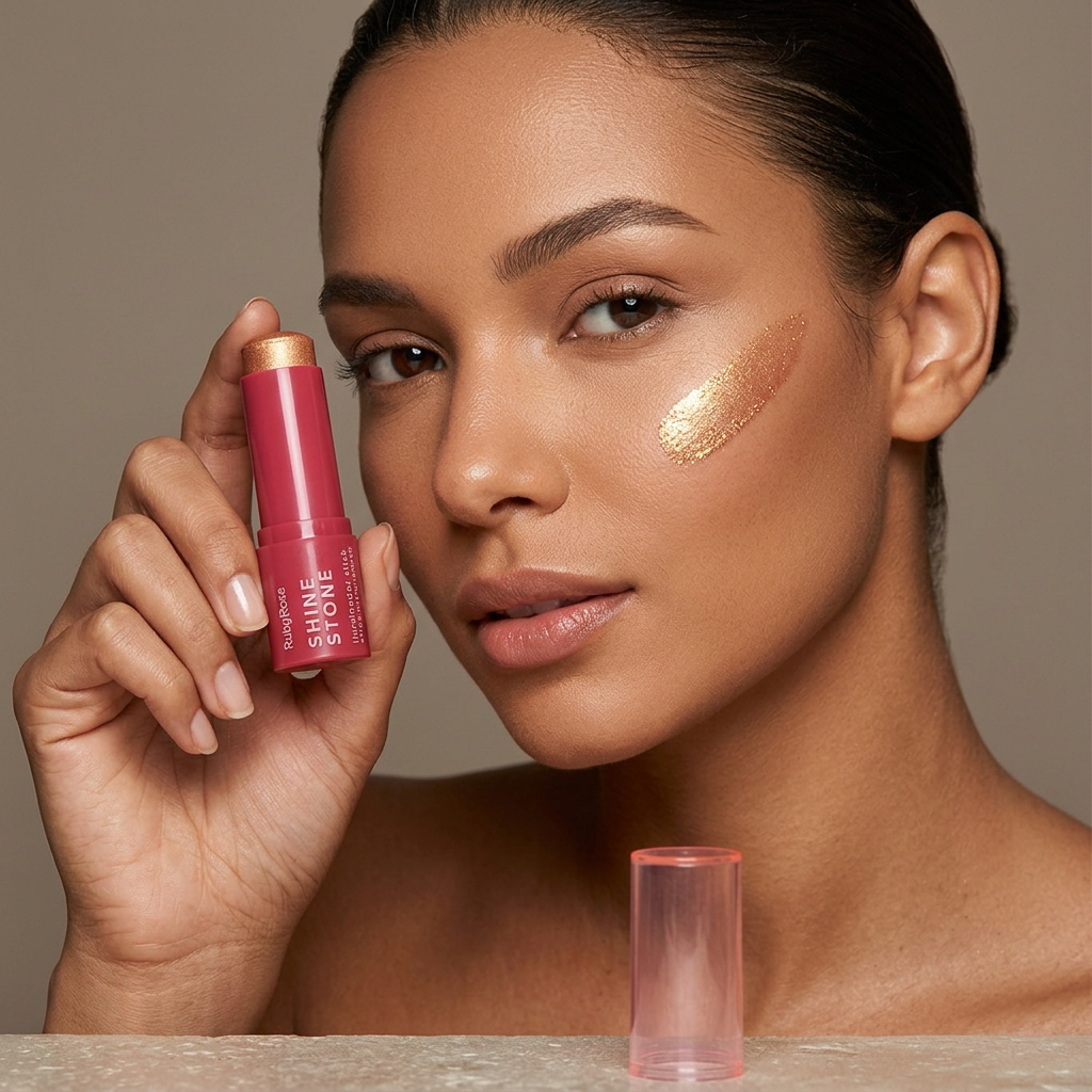 Shine Stone Stick Highlighter - Carnelian Glow