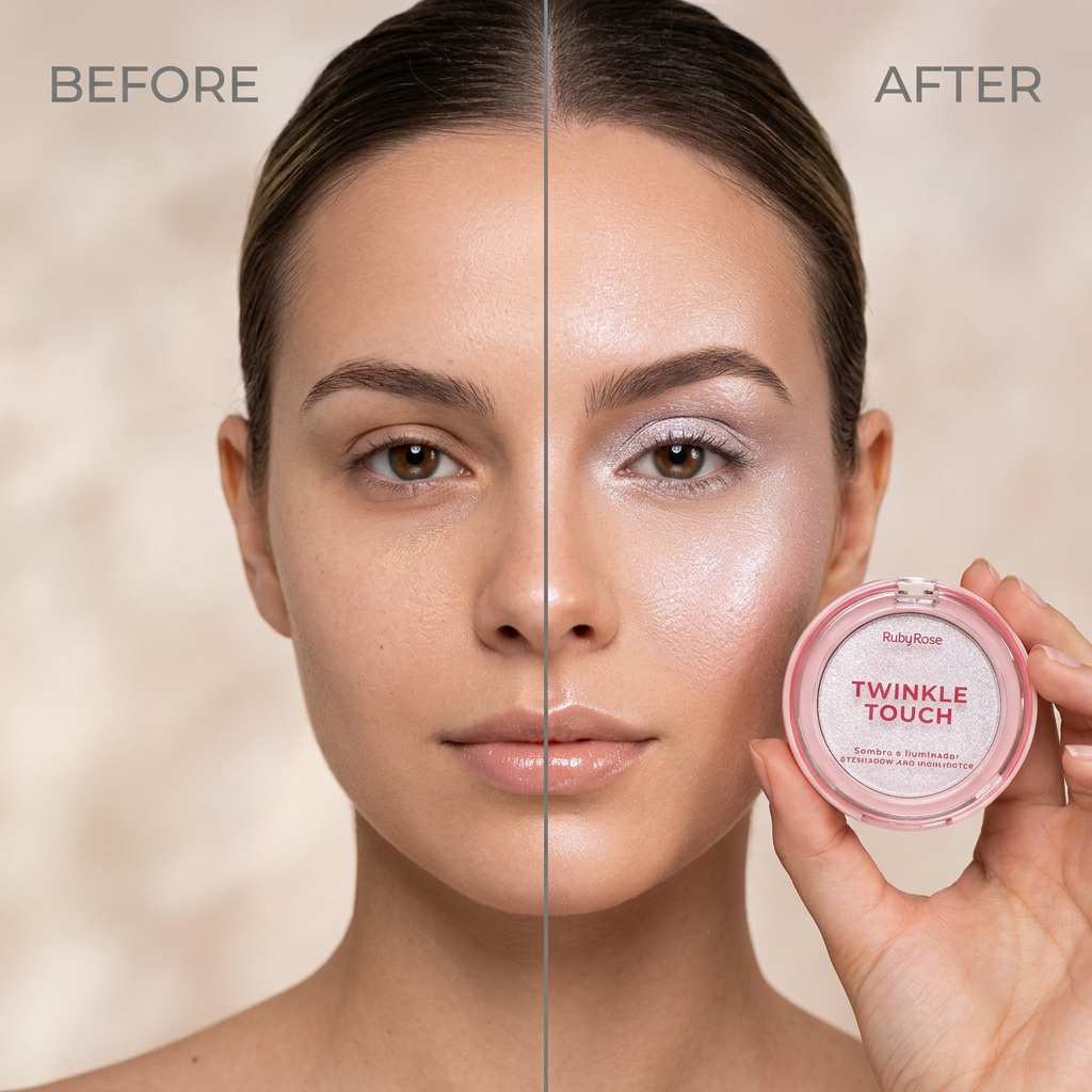 Twinkle Touch Eyeshadow And Highlighter - Ice Glow
