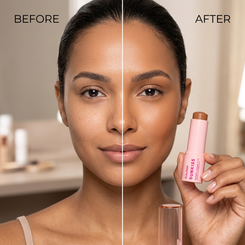 Sunkiss Cream Bronzer Stick - Sunlit Sand