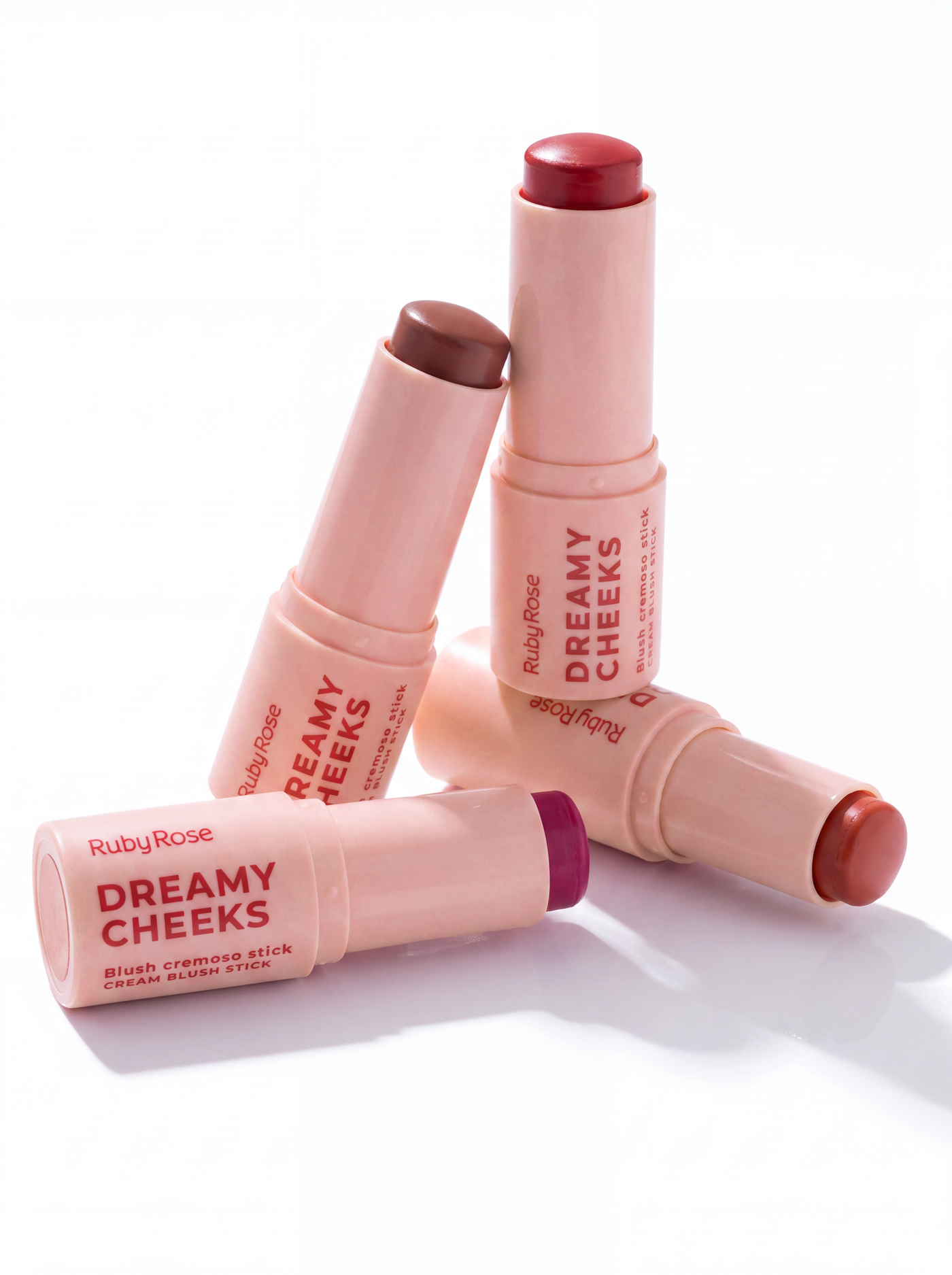 Dreamy Cheeks cream blush stick shade range