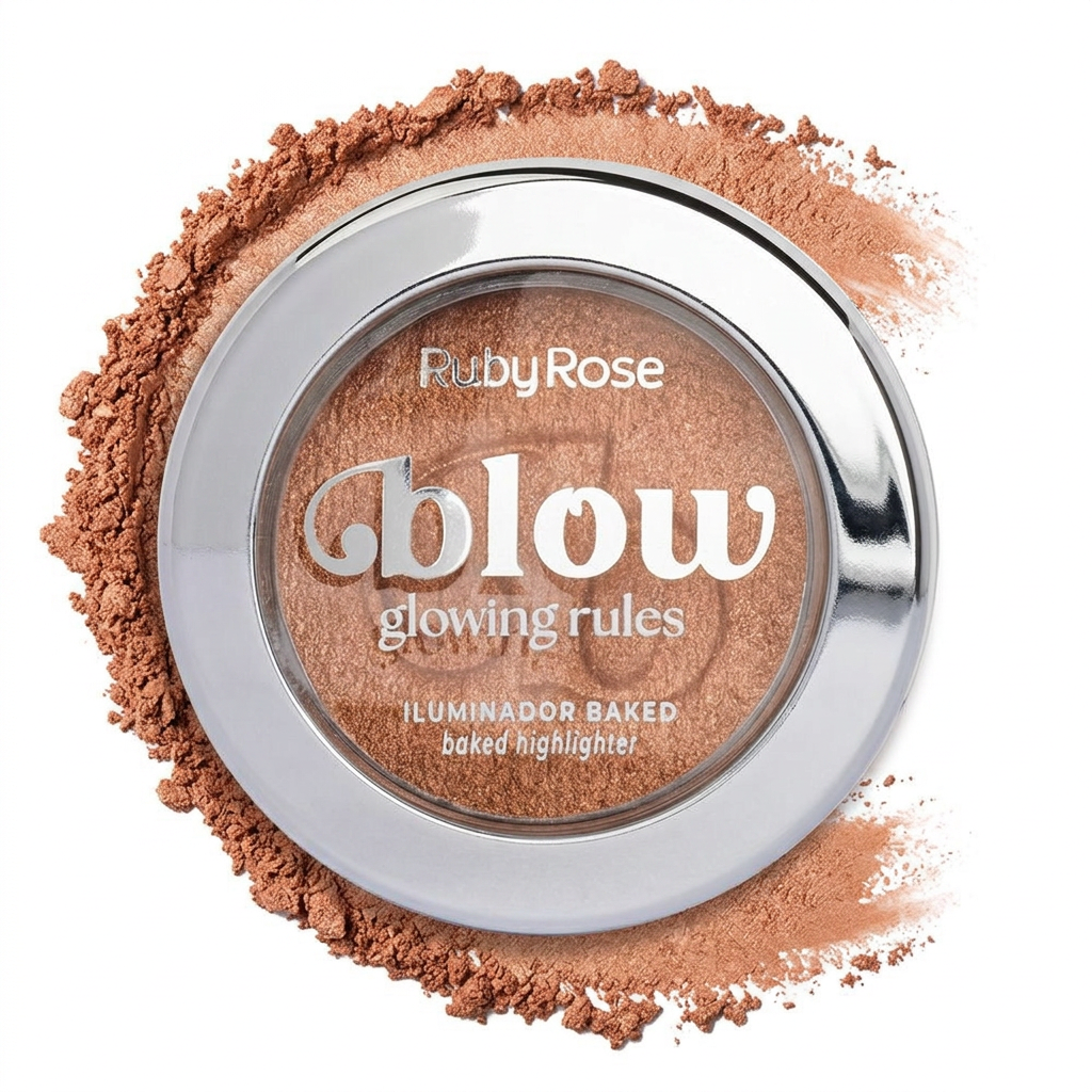 Blow Glowing Rules Baked Highlighter - Golden Boundaries