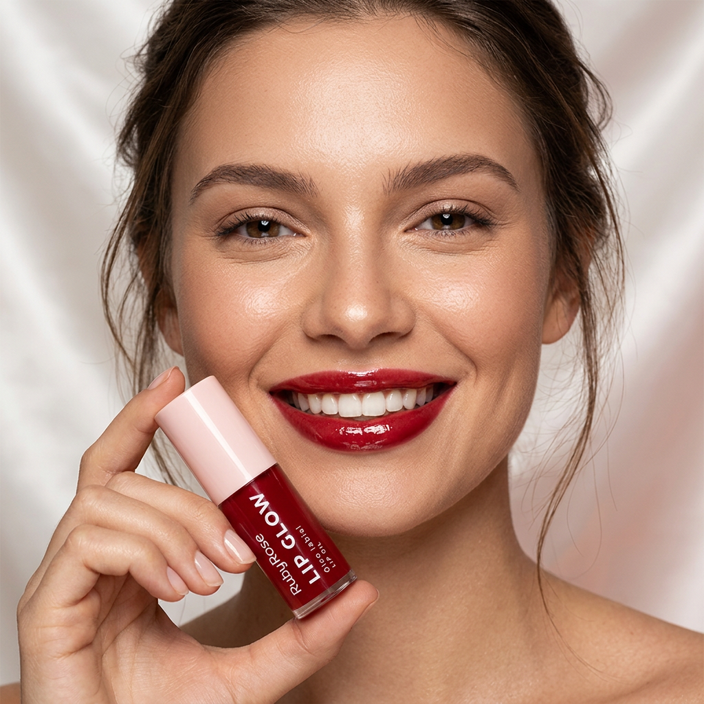 Lip Glow Lip Oil - Electric Red