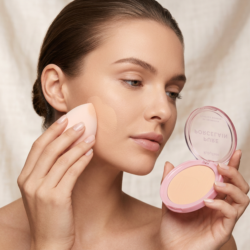 Pure Porcelain Compact Powder - P20